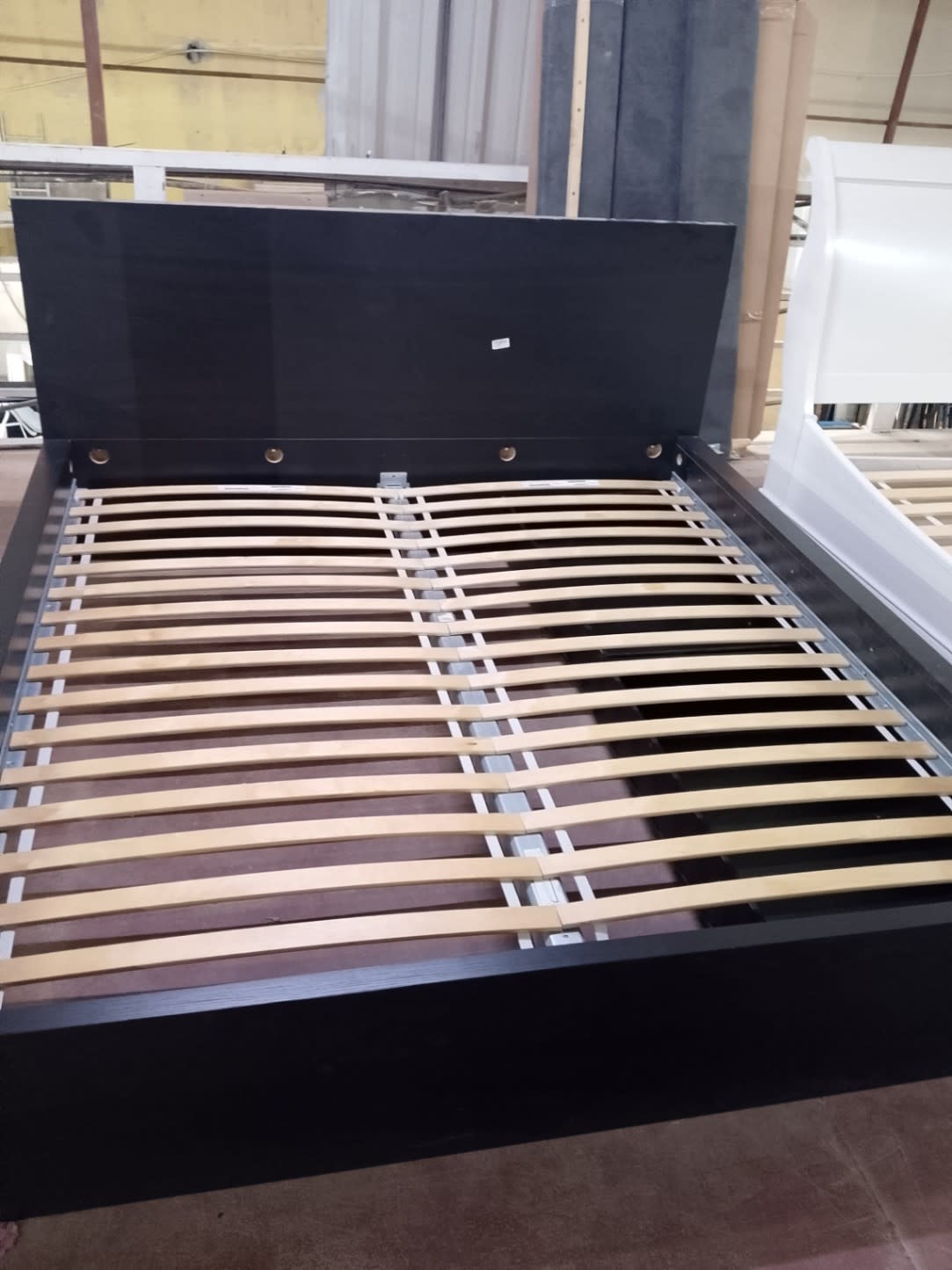 Queen Bed Frame with Slatted Base