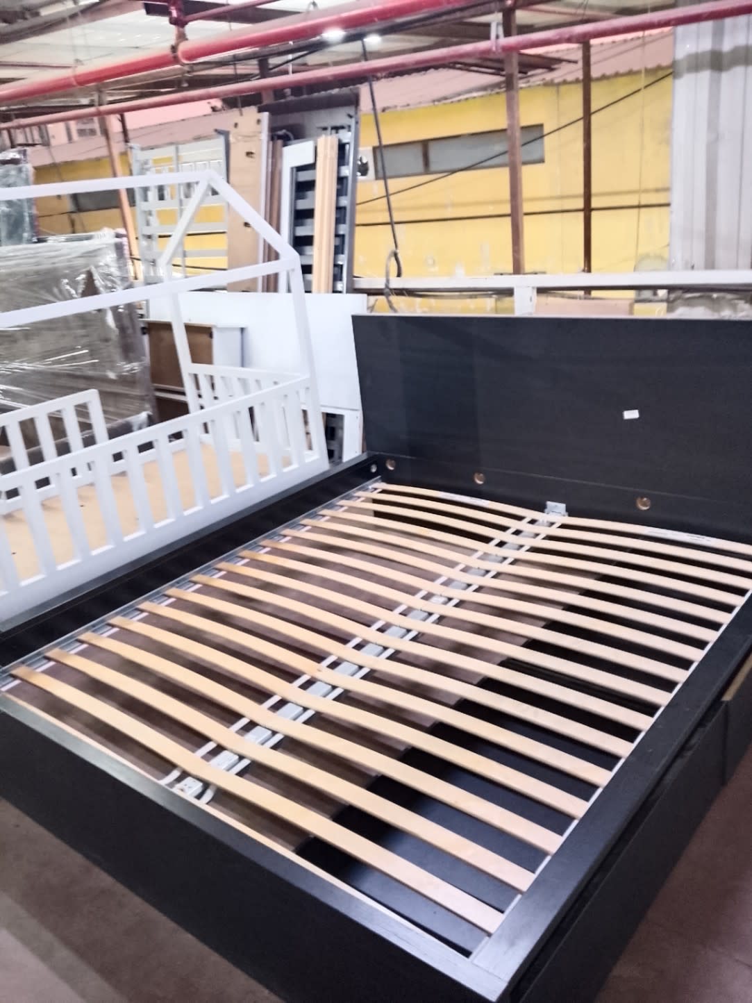 Queen Bed Frame with Slatted Base 3