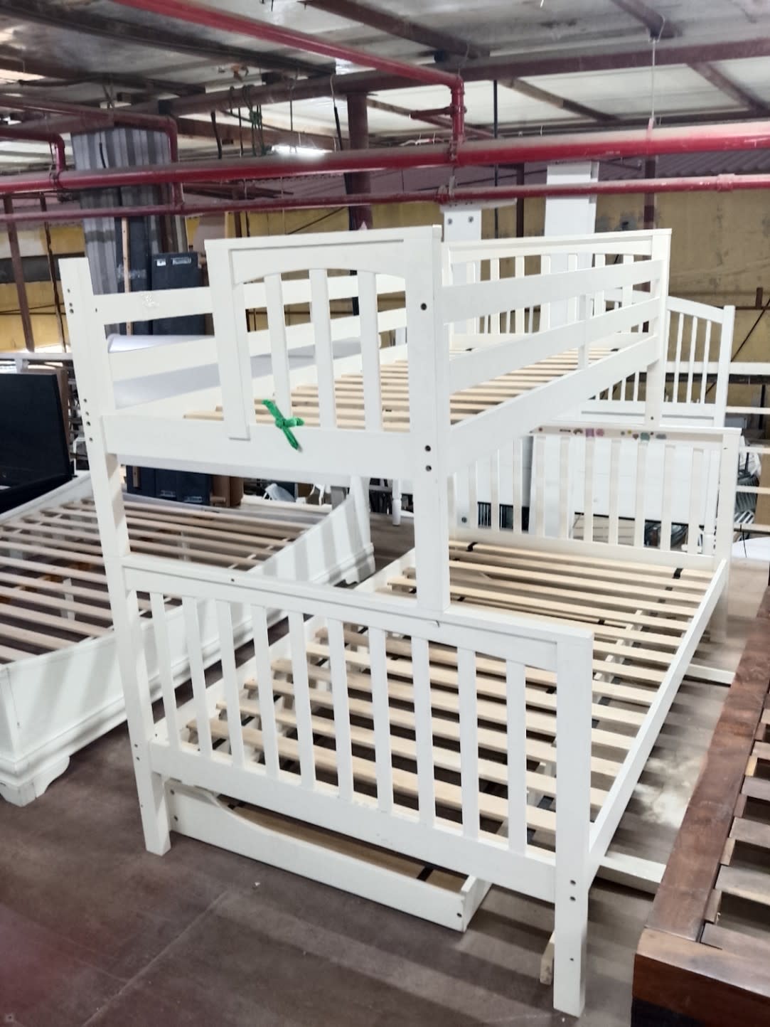 Bunk Bed Frame with Trundle 3