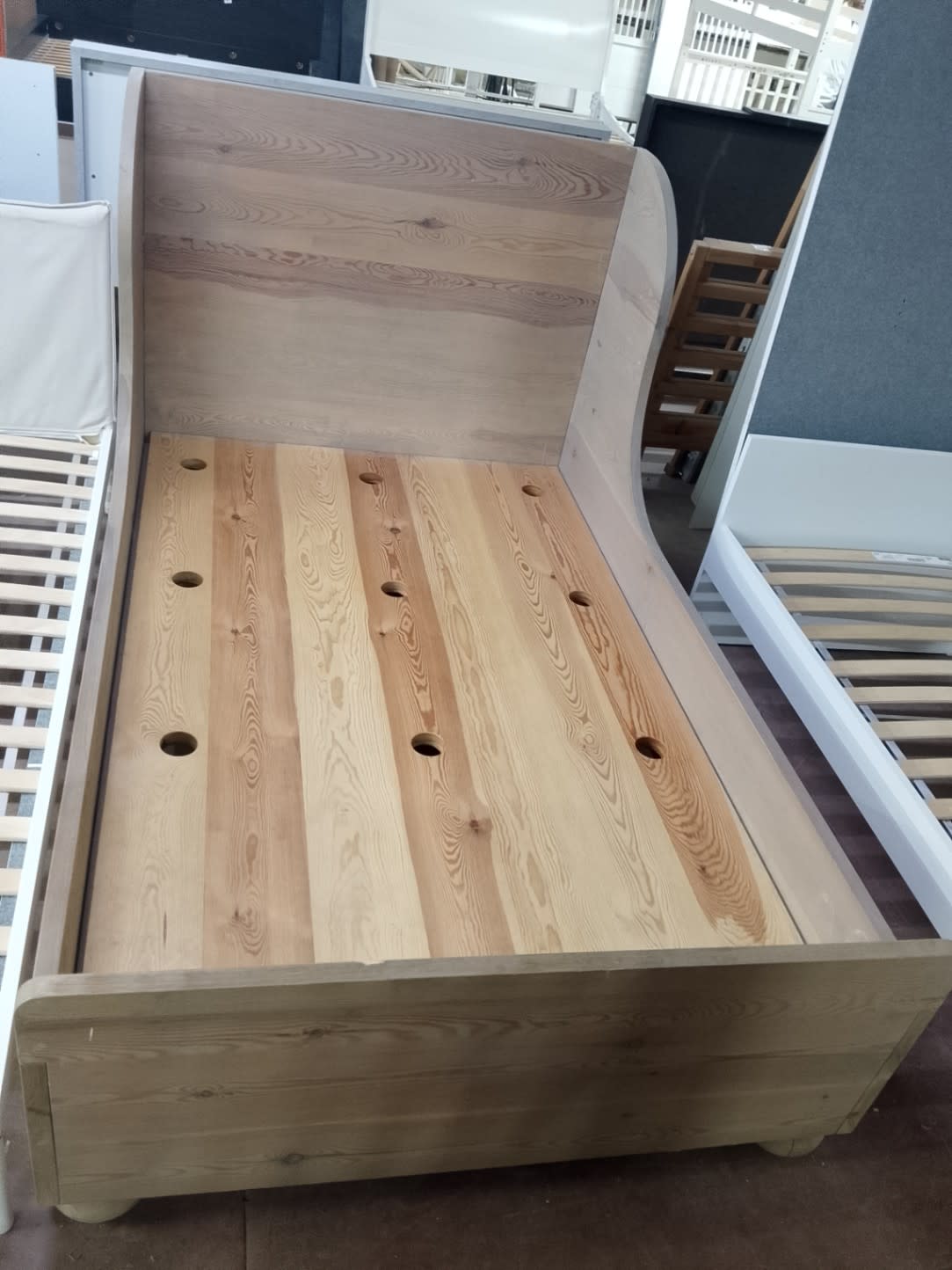 Single Sleigh Bed Frame