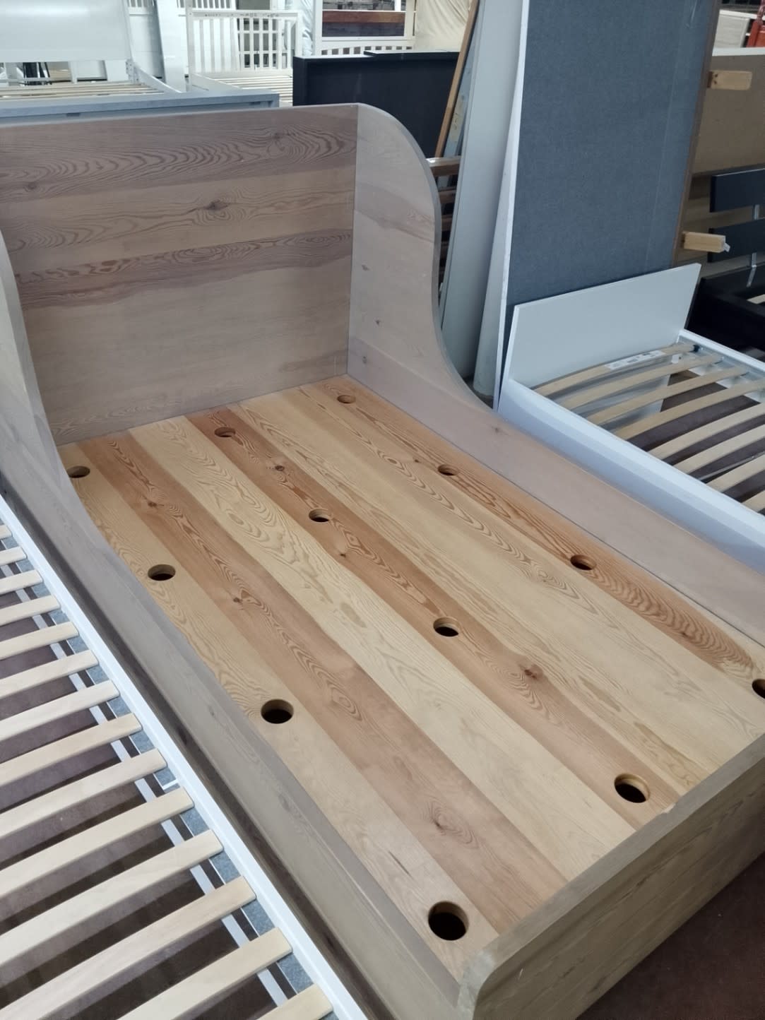 Single Sleigh Bed Frame 2