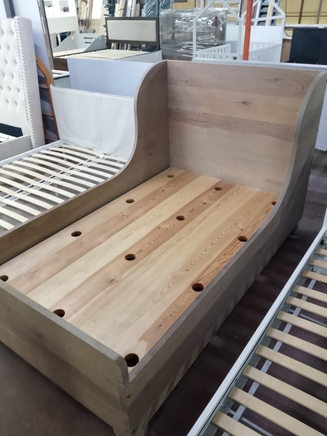 Single Sleigh Bed Frame 3