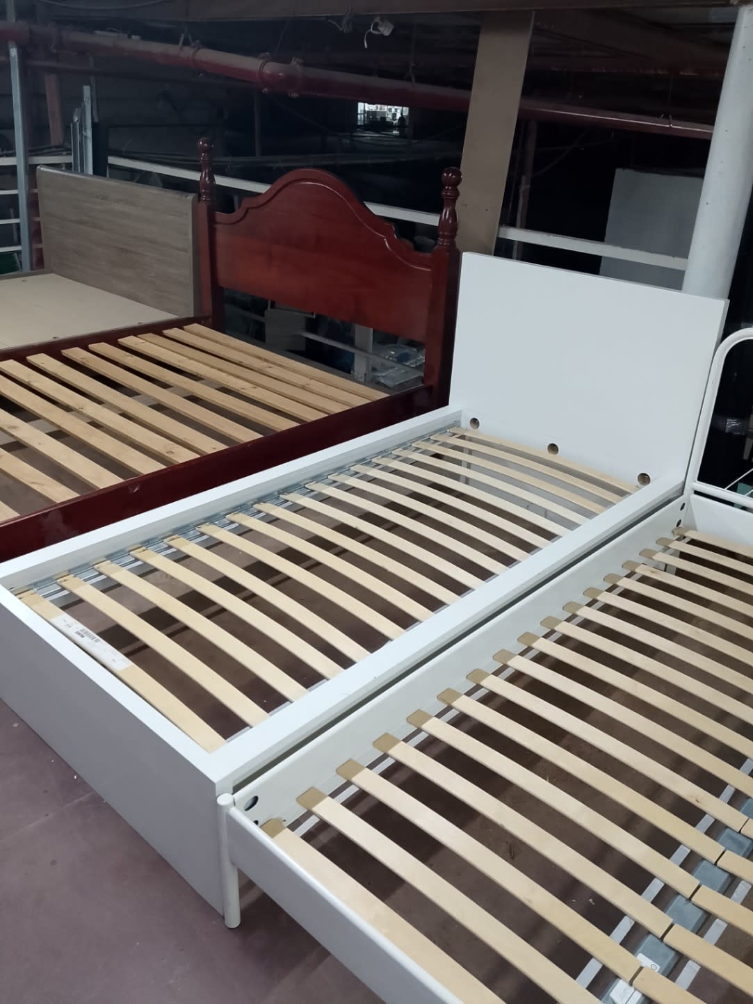 Single Bed Frame with Slatted Base 2