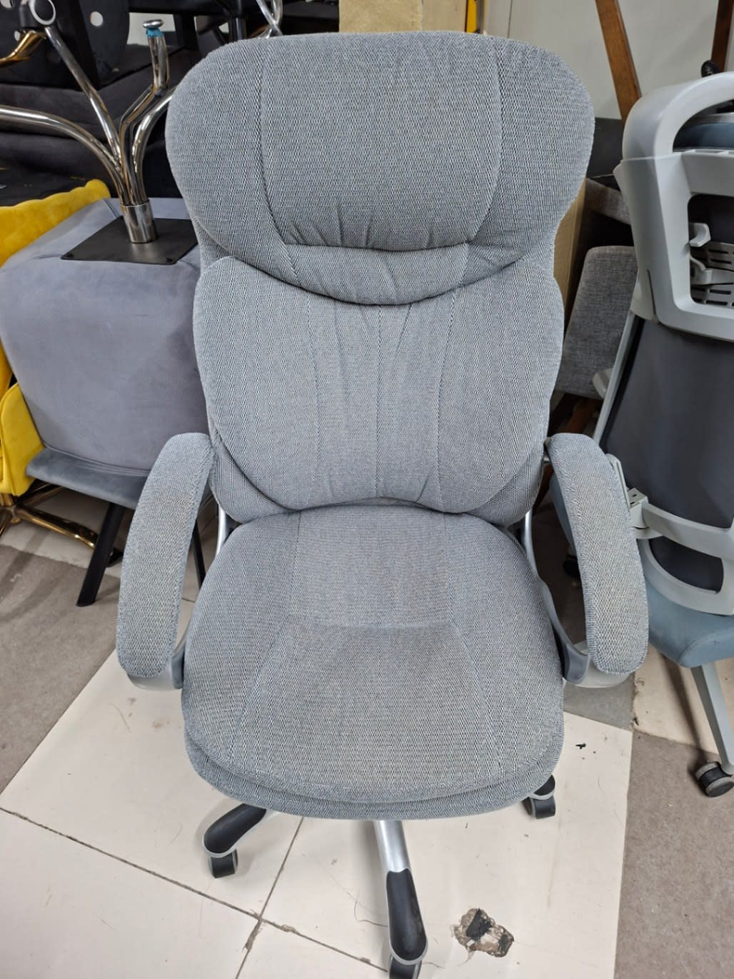 High-Back Fabric Office Chair