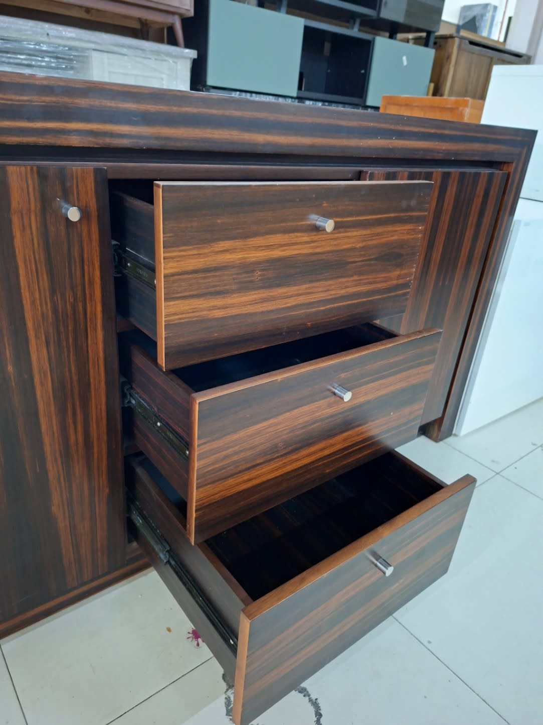 Sideboard Storage Cabinet with Drawers 3