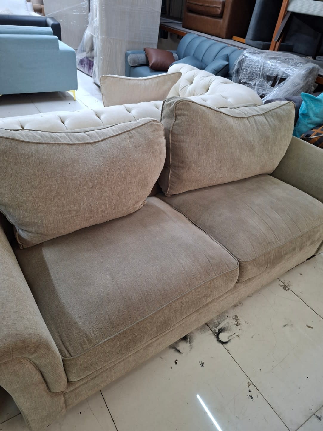 2-Seater Fabric Sofa 3