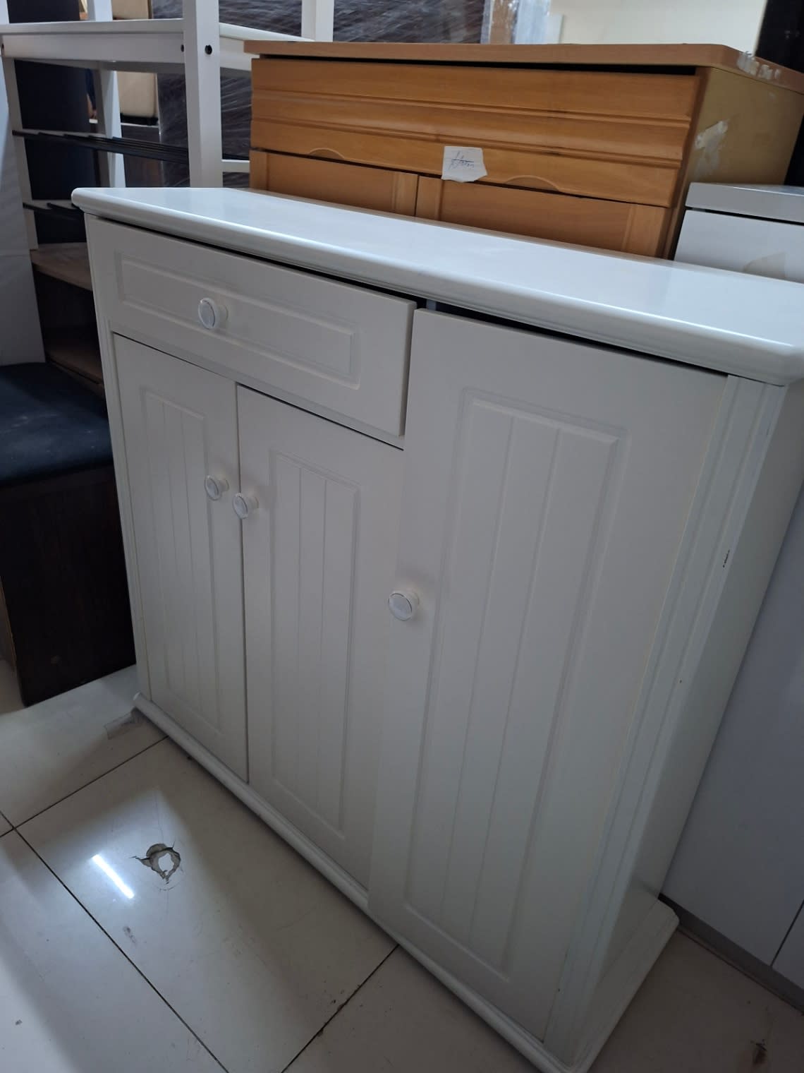 Shoe Cabinet with Drawer