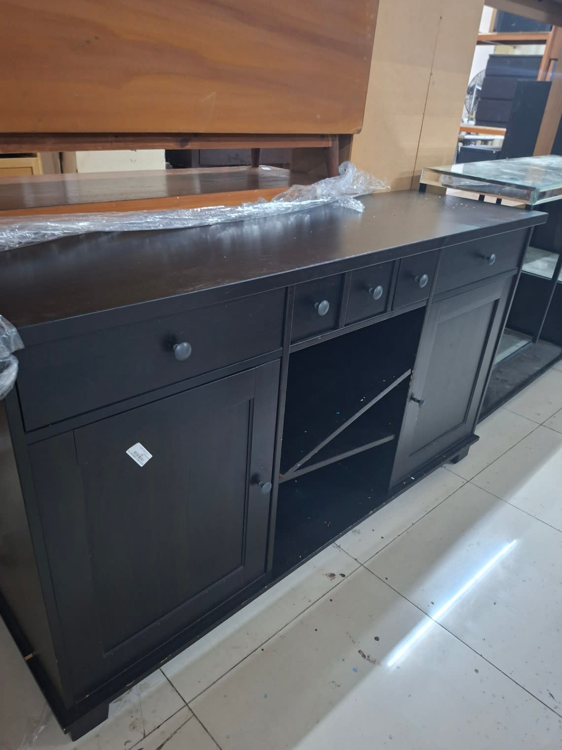 Sideboard Storage Cabinet with Drawers 2