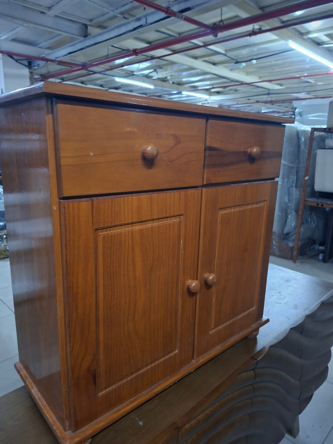 Wooden Storage Cabinet with Drawers 2