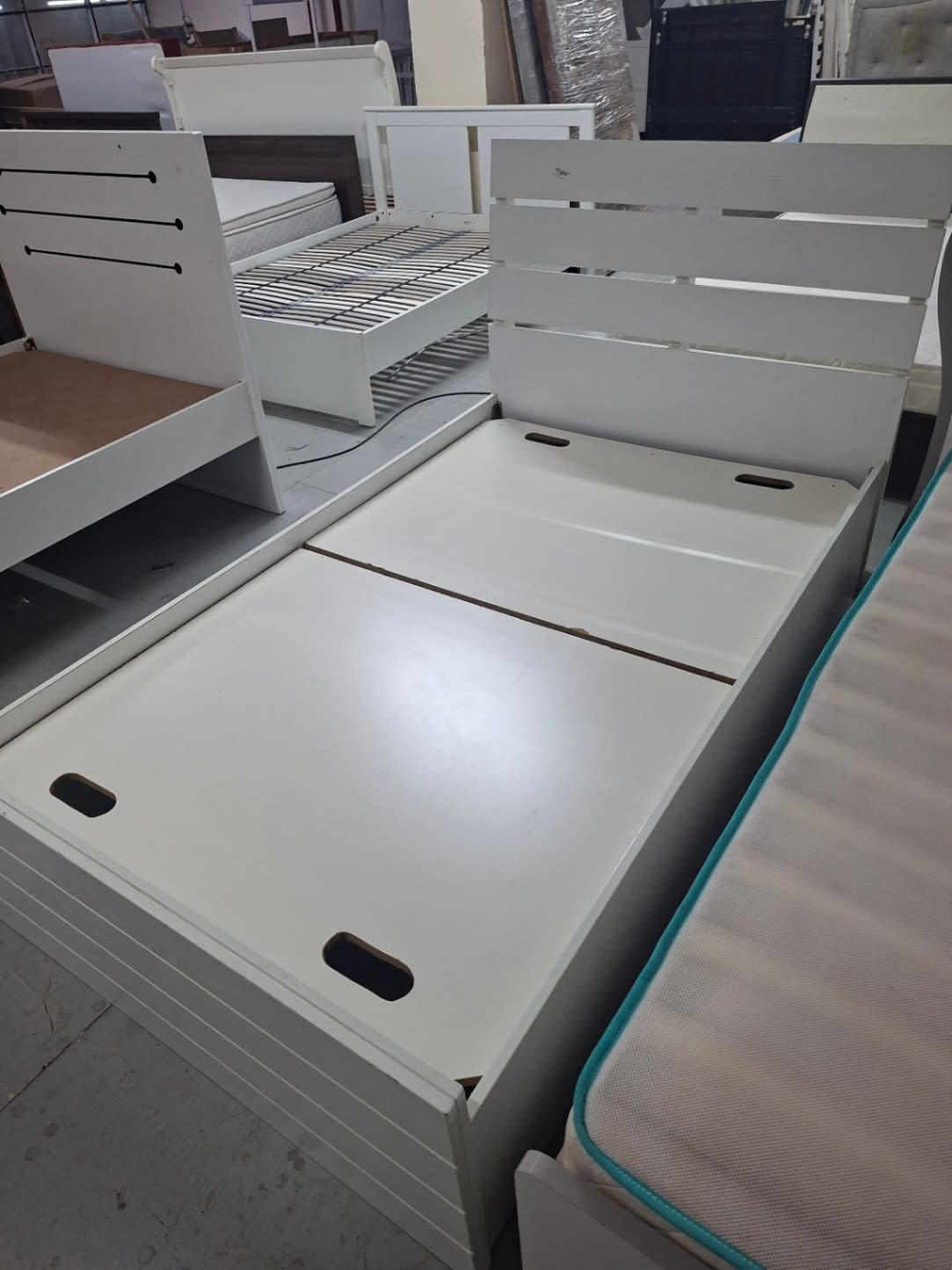Single Bed Frame with Storage 3