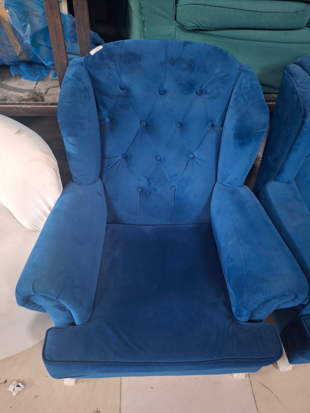 Wingback Accent Chair Pair 3