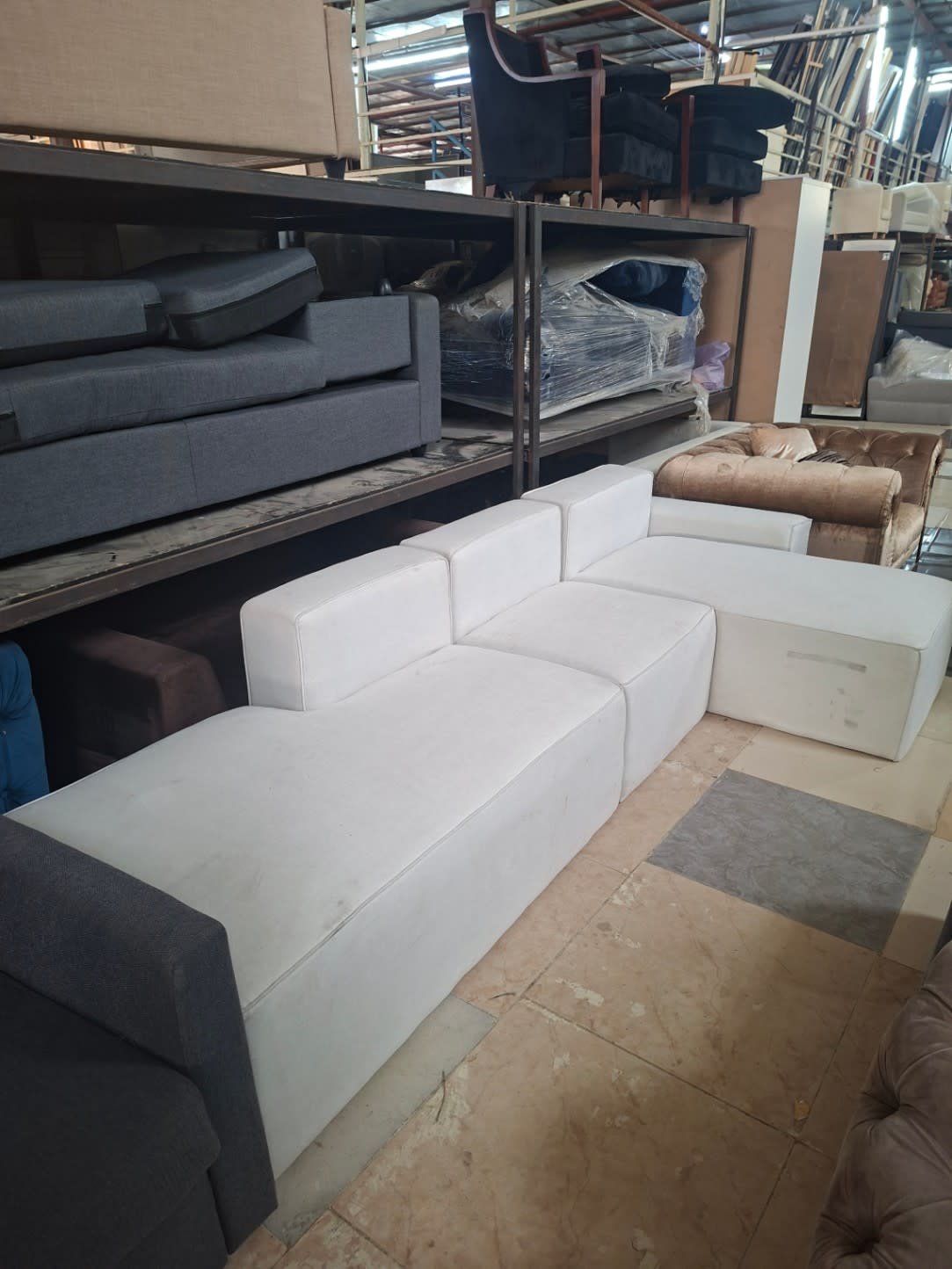L-Shape Modular Sectional Sofa 2