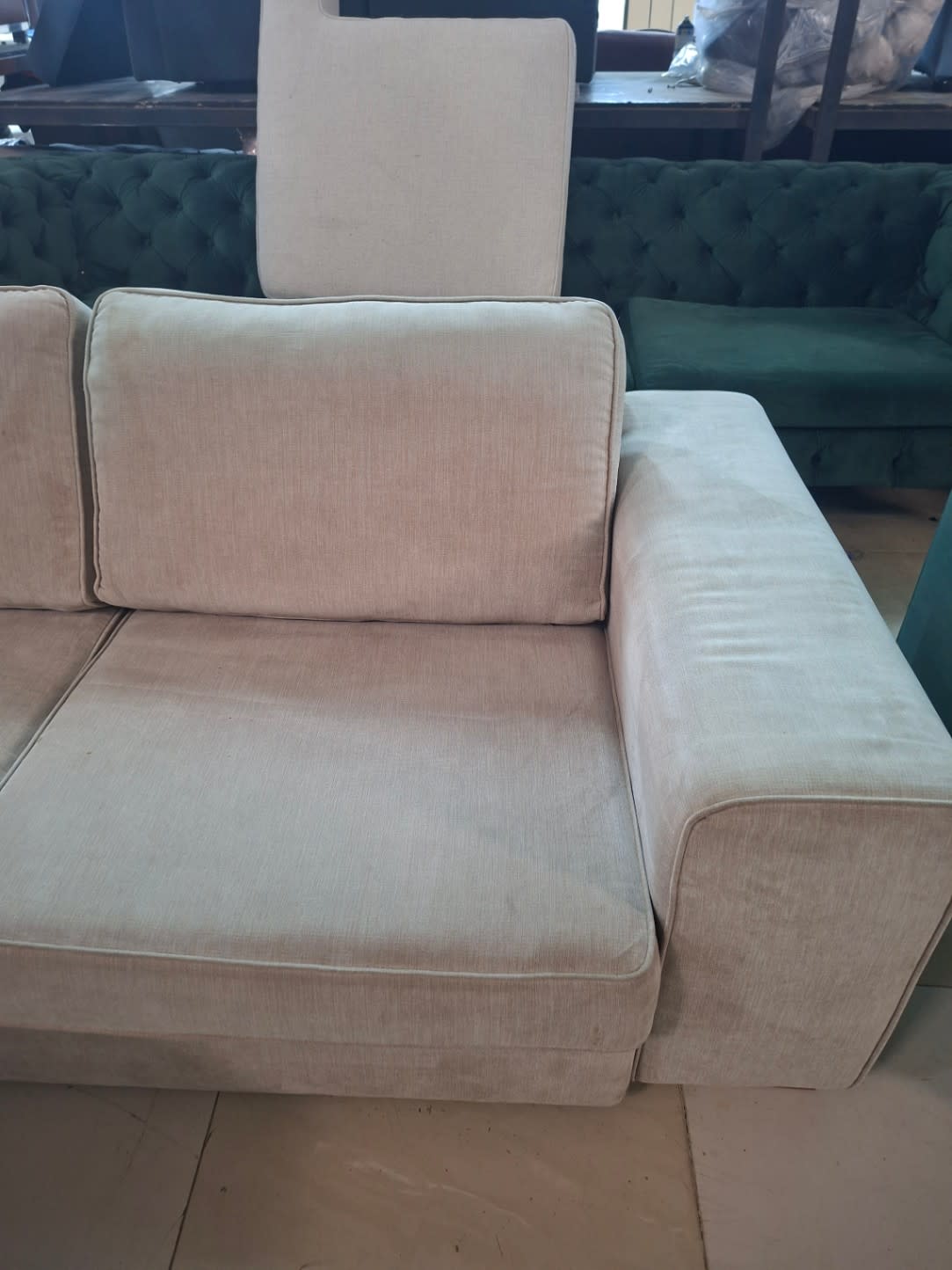 2-Seater Fabric Sofa 2