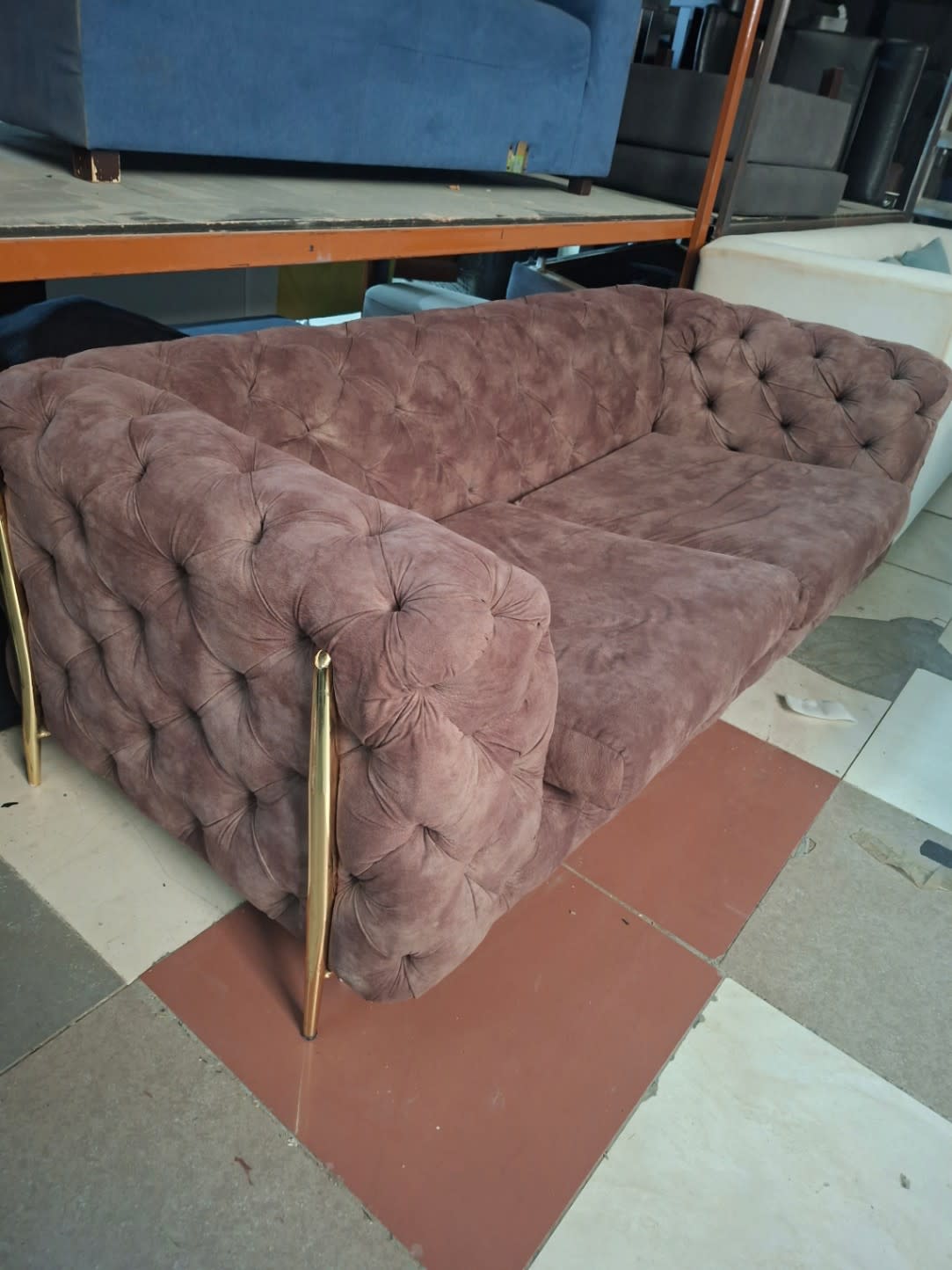 Chesterfield-Style 3-Seater Sofa 2