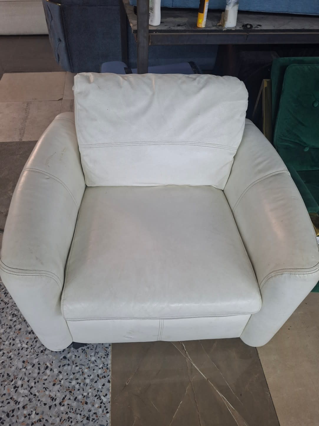 Single Leather Armchair 2
