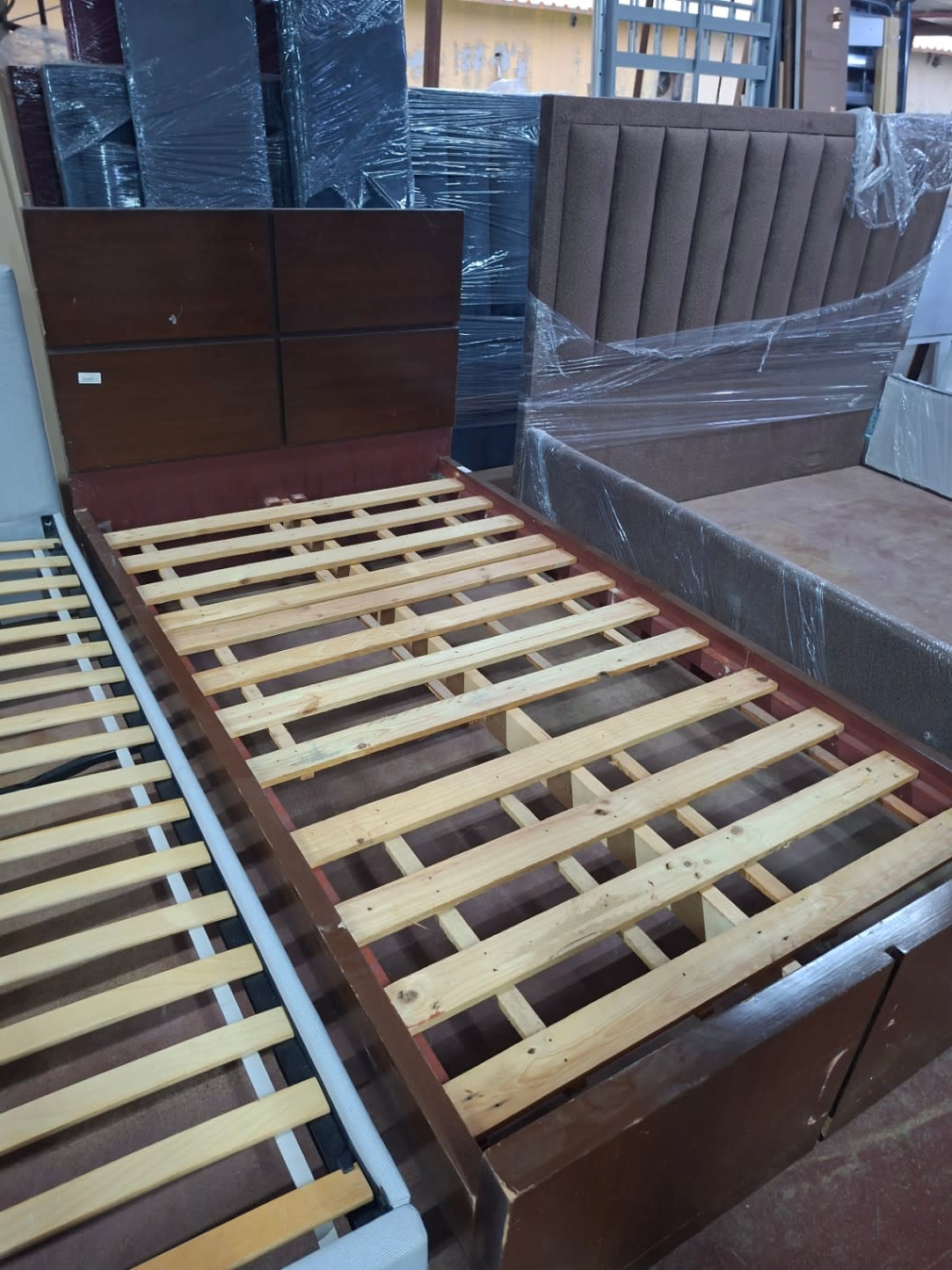 Single Bed Frame with Storage Drawers 3