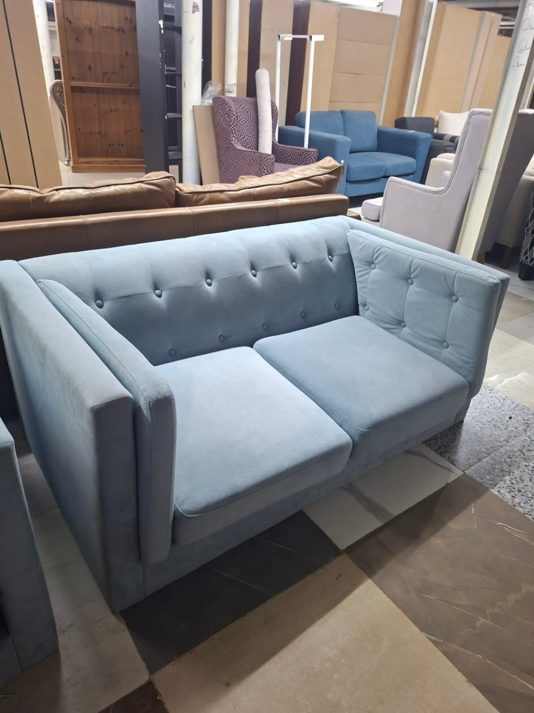 3+2 Seater Tufted Sofa 3