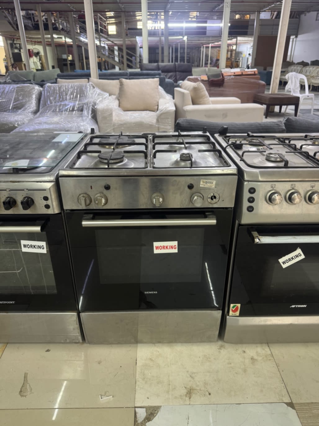 Freestanding Gas Cooker with Oven