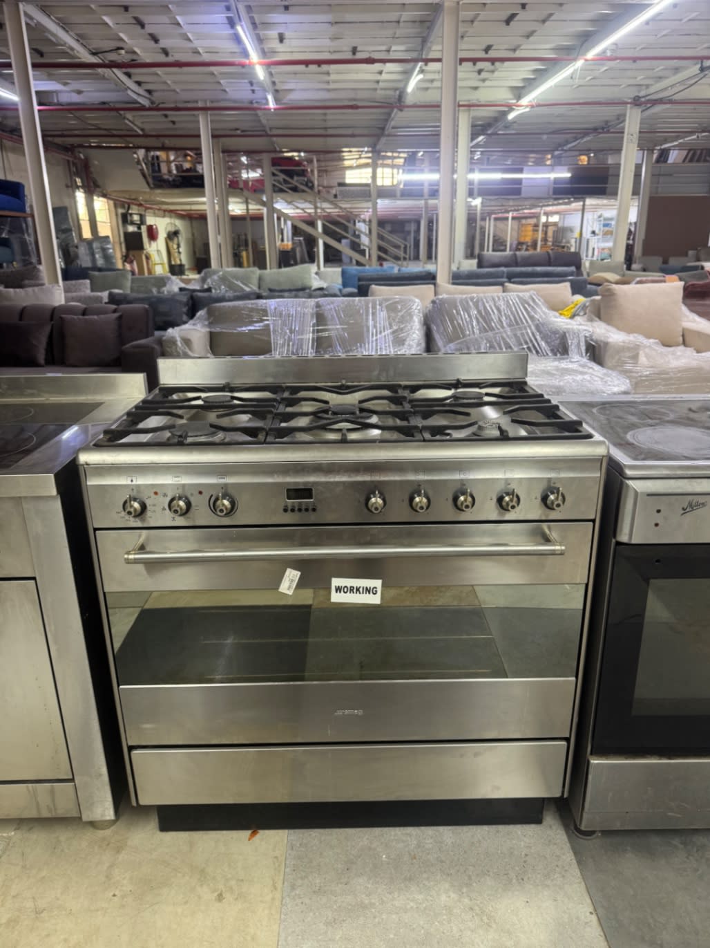 Freestanding Gas Range Cooker with Electric Oven
