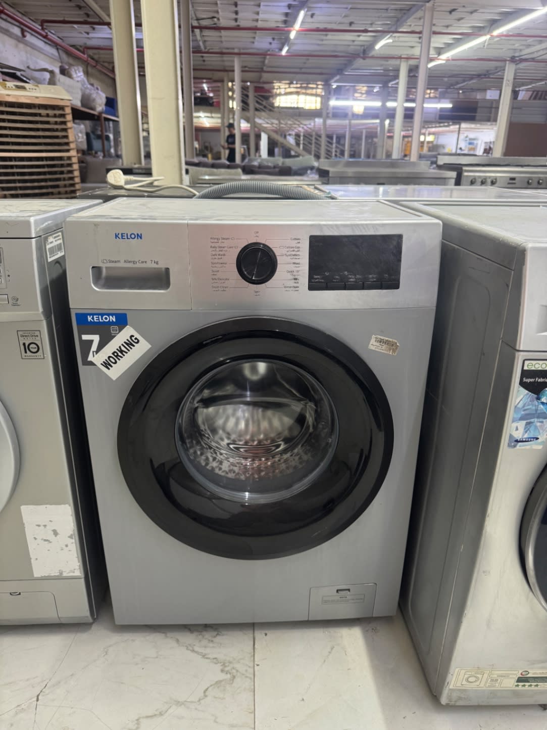 Front-Load Washing Machine 7kg Steam Allergy Care
