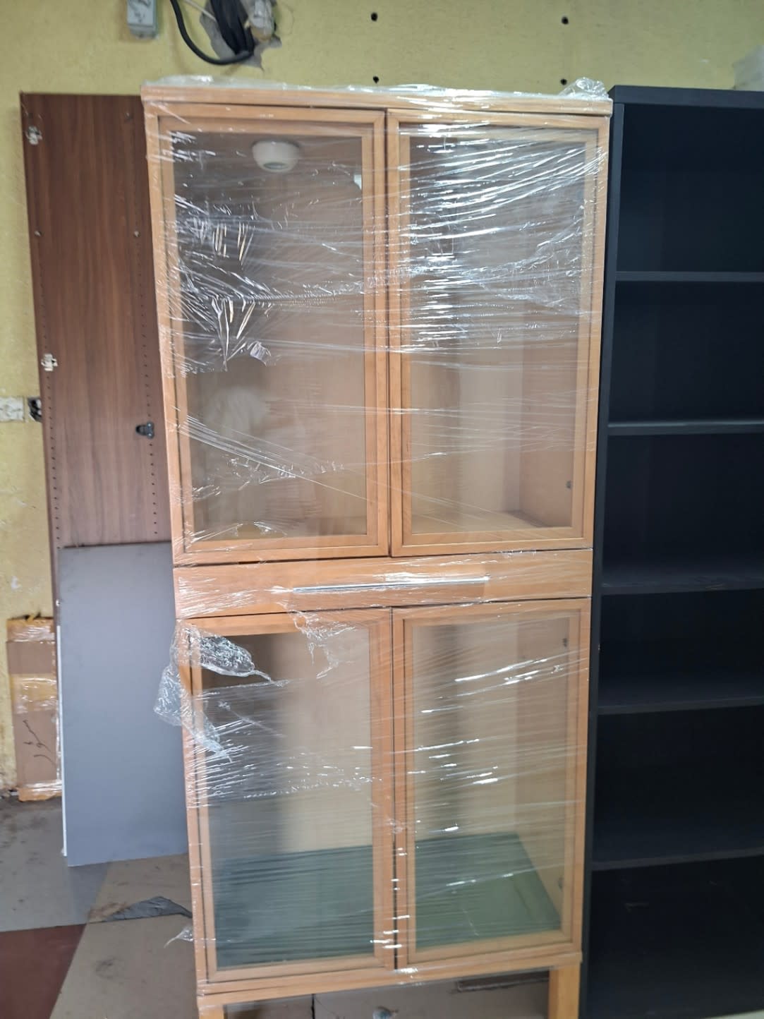 Glass-Door Display Cabinet