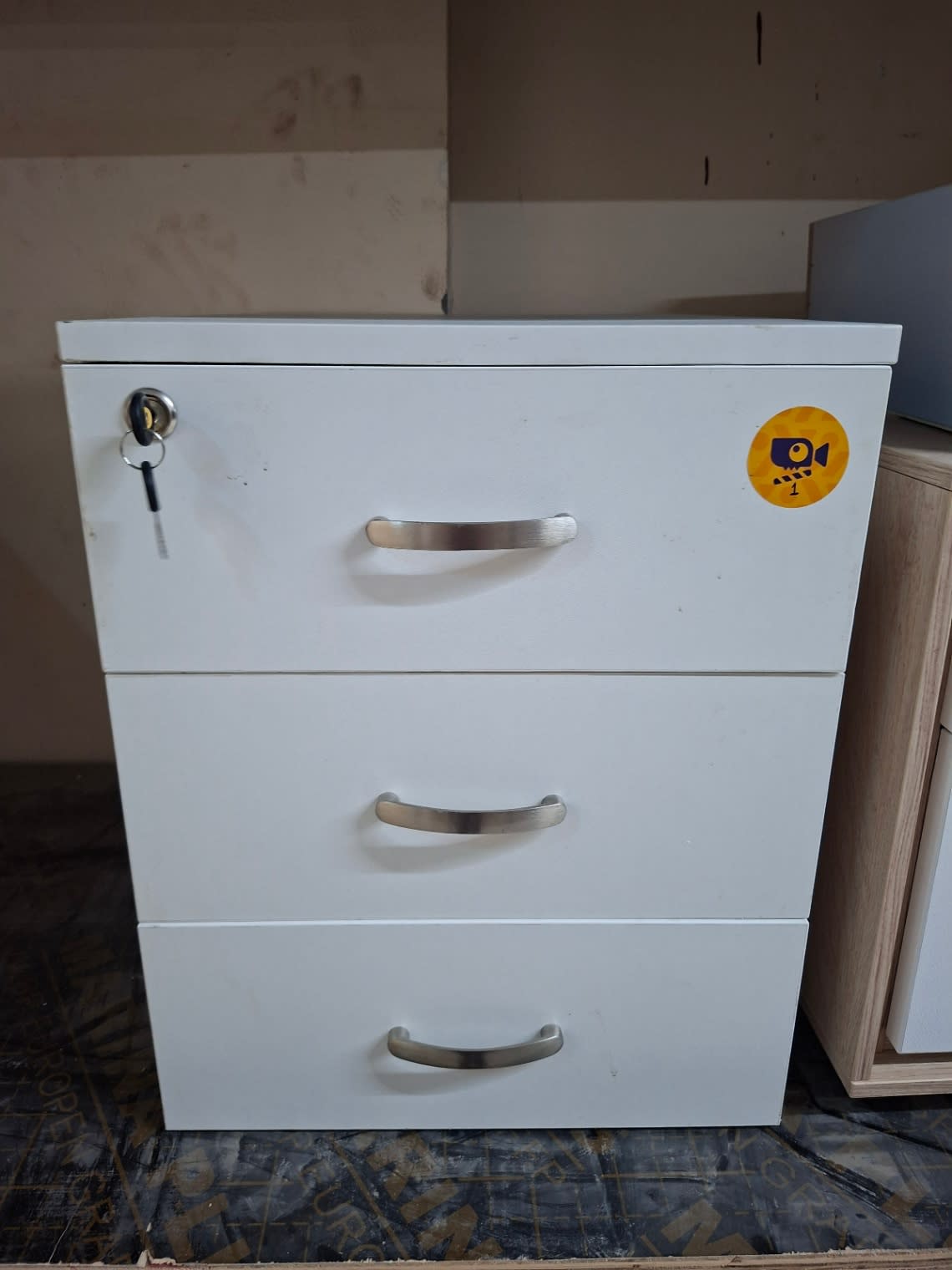 3-Drawer Filing Cabinet
