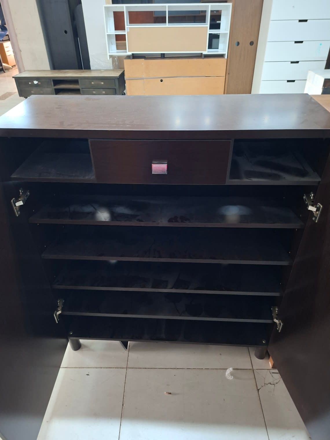 Shoe Cabinet with Drawer 3
