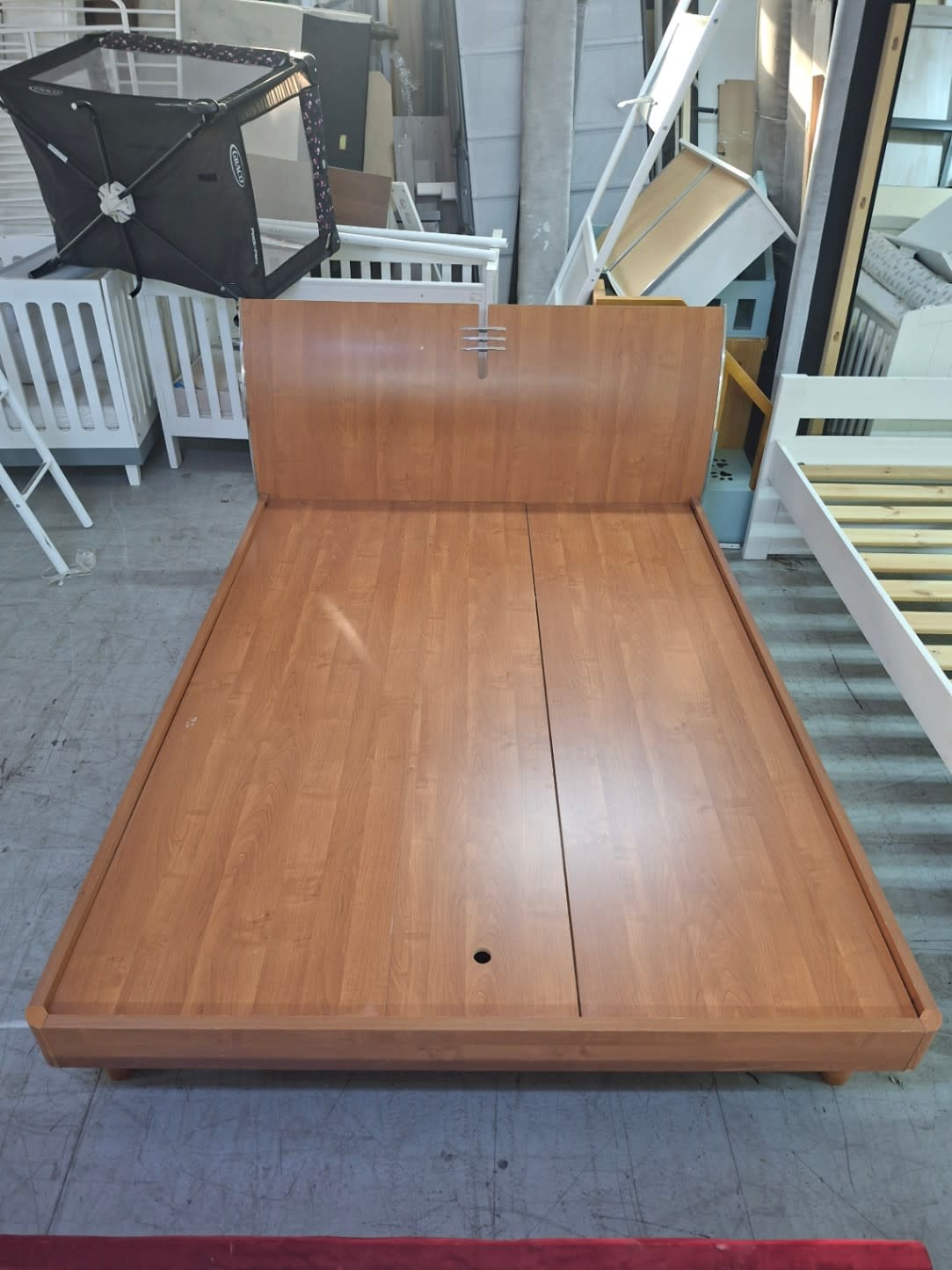 Queen Bed Frame with Headboard