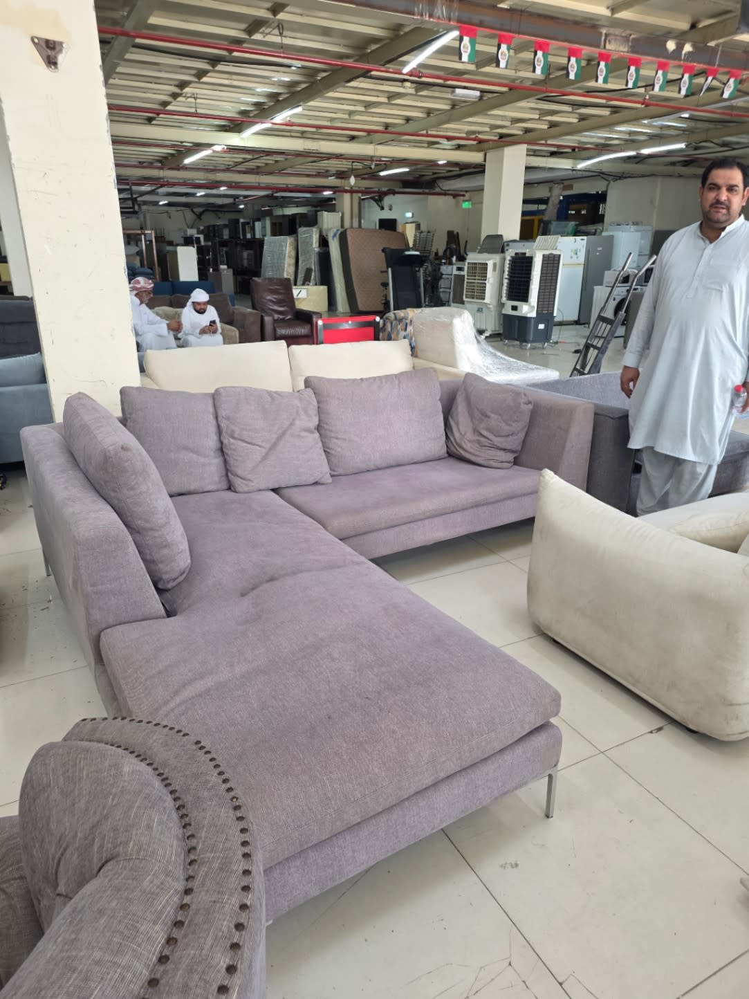 L-Shape Sectional Sofa