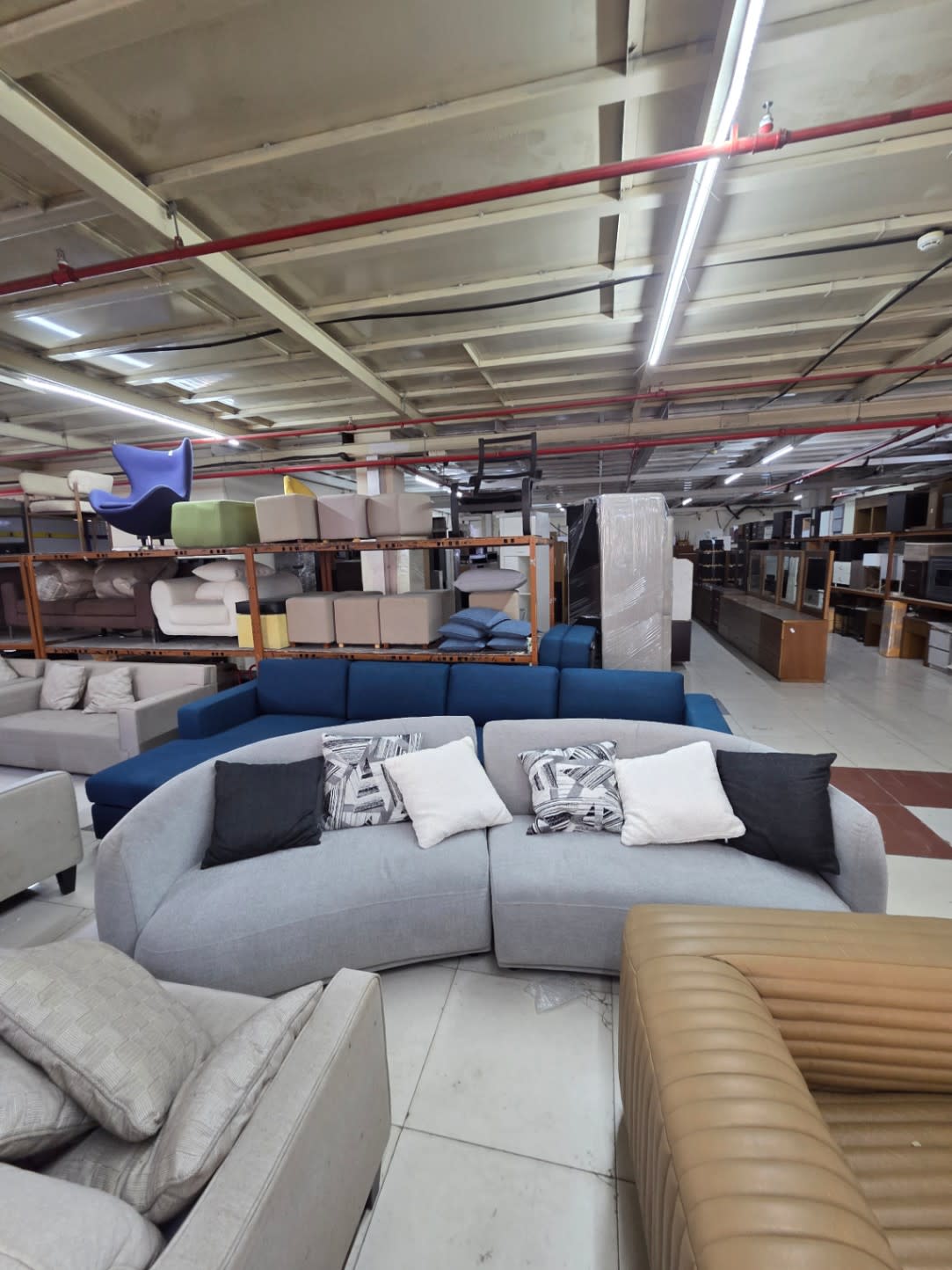 Curved Sectional Sofa