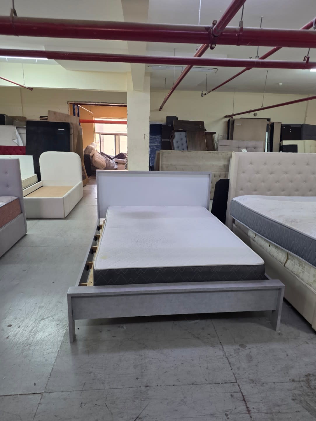 Queen Bed Frame with Headboard 3
