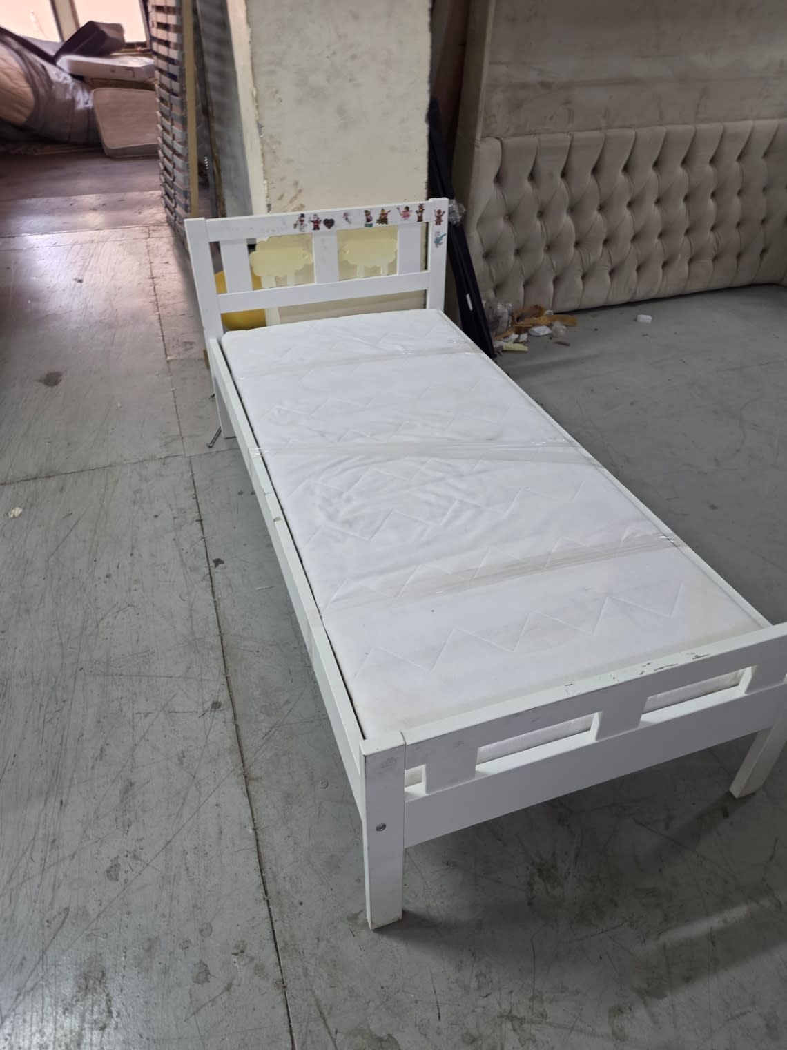 Kids Single Bed with Mattress