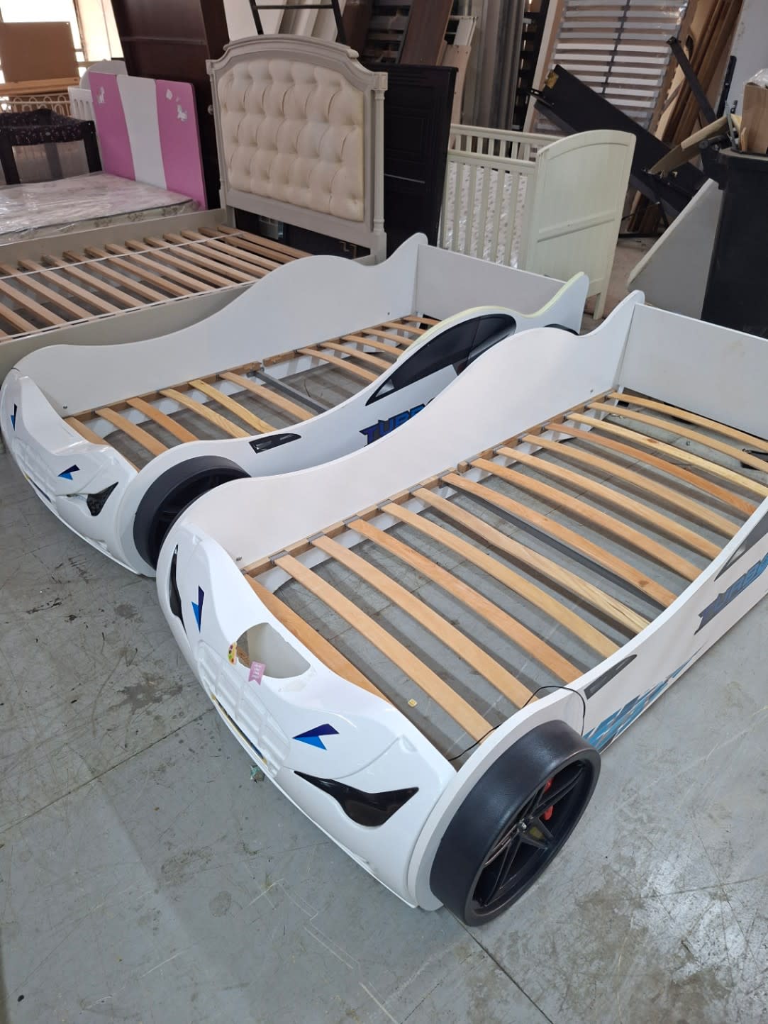 Race Car Kids Bed Frame 3