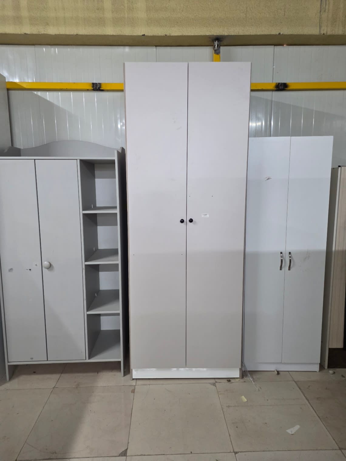 2-Door Wardrobe White
