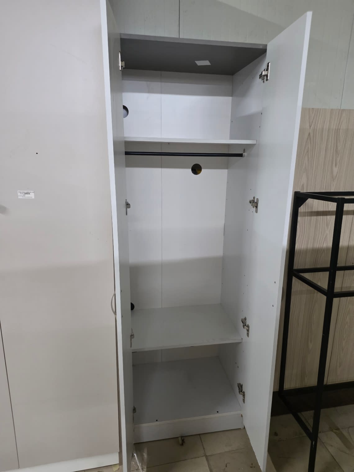 2-Door Single Wardrobe 2