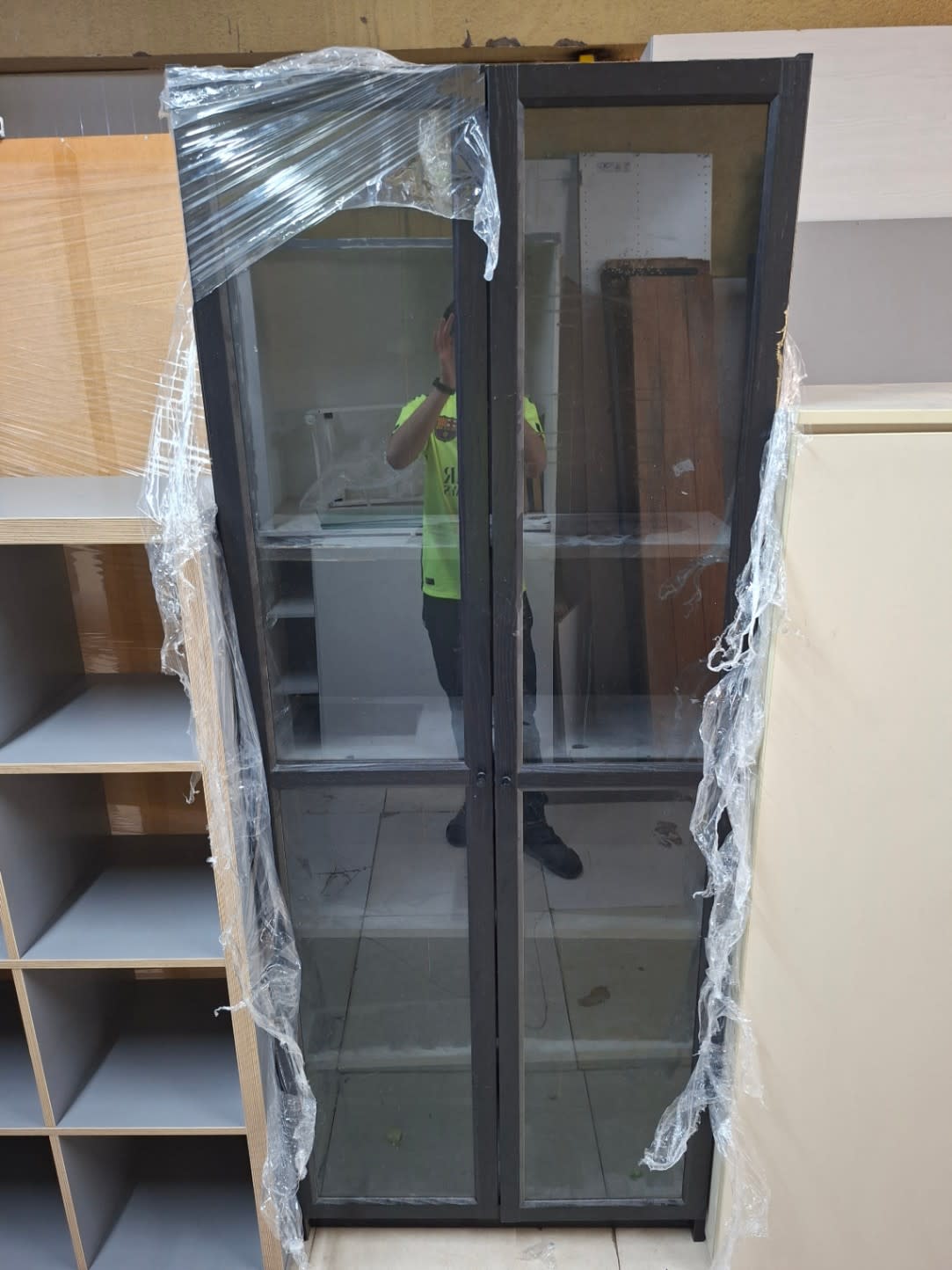 Glass-Door Display Cabinet