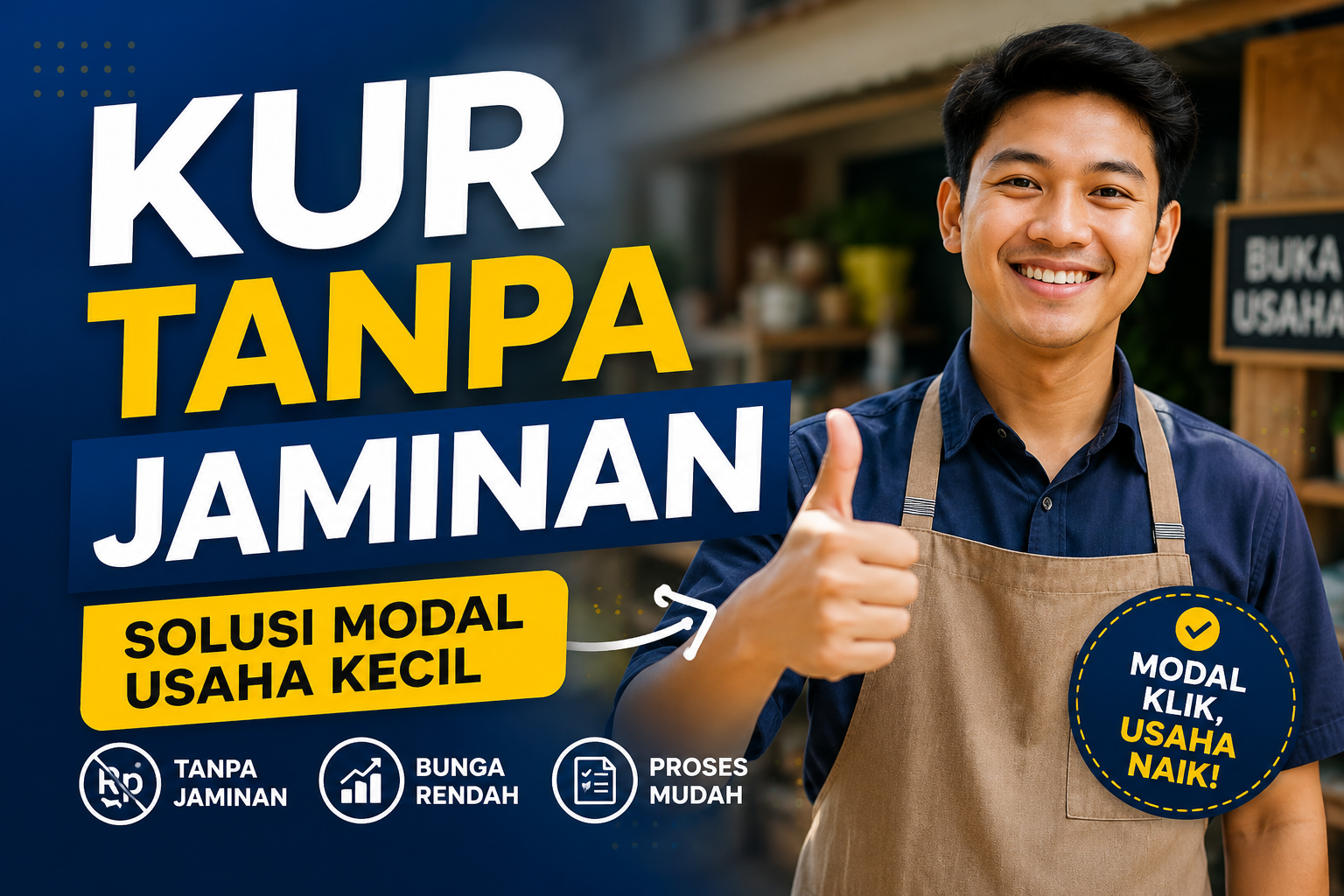Pinjaman KUR Tanpa Jaminan, Beneran Bisa?