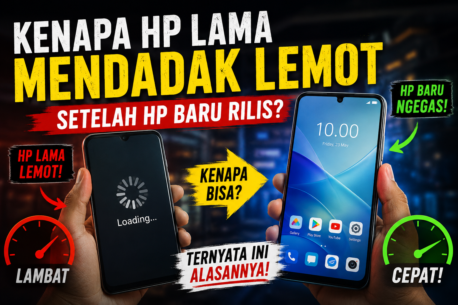 Kenapa Ya, HP Lama Selalu Terasa Lemot Pas Ada HP Baru?