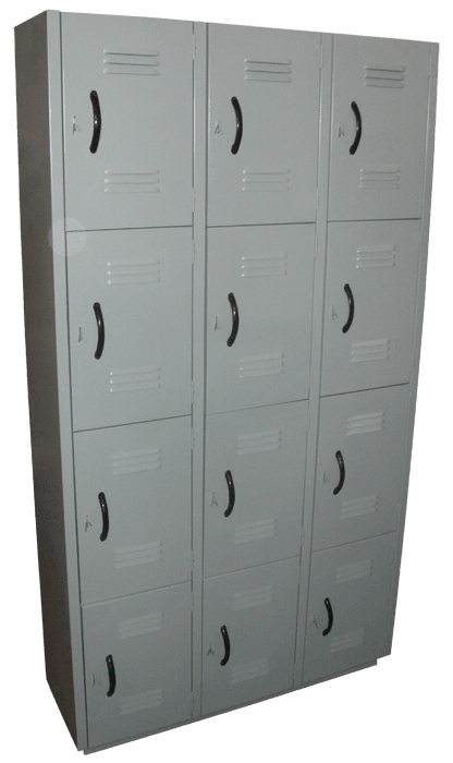 Locker de 16 compartimientos 4 cuerpos
