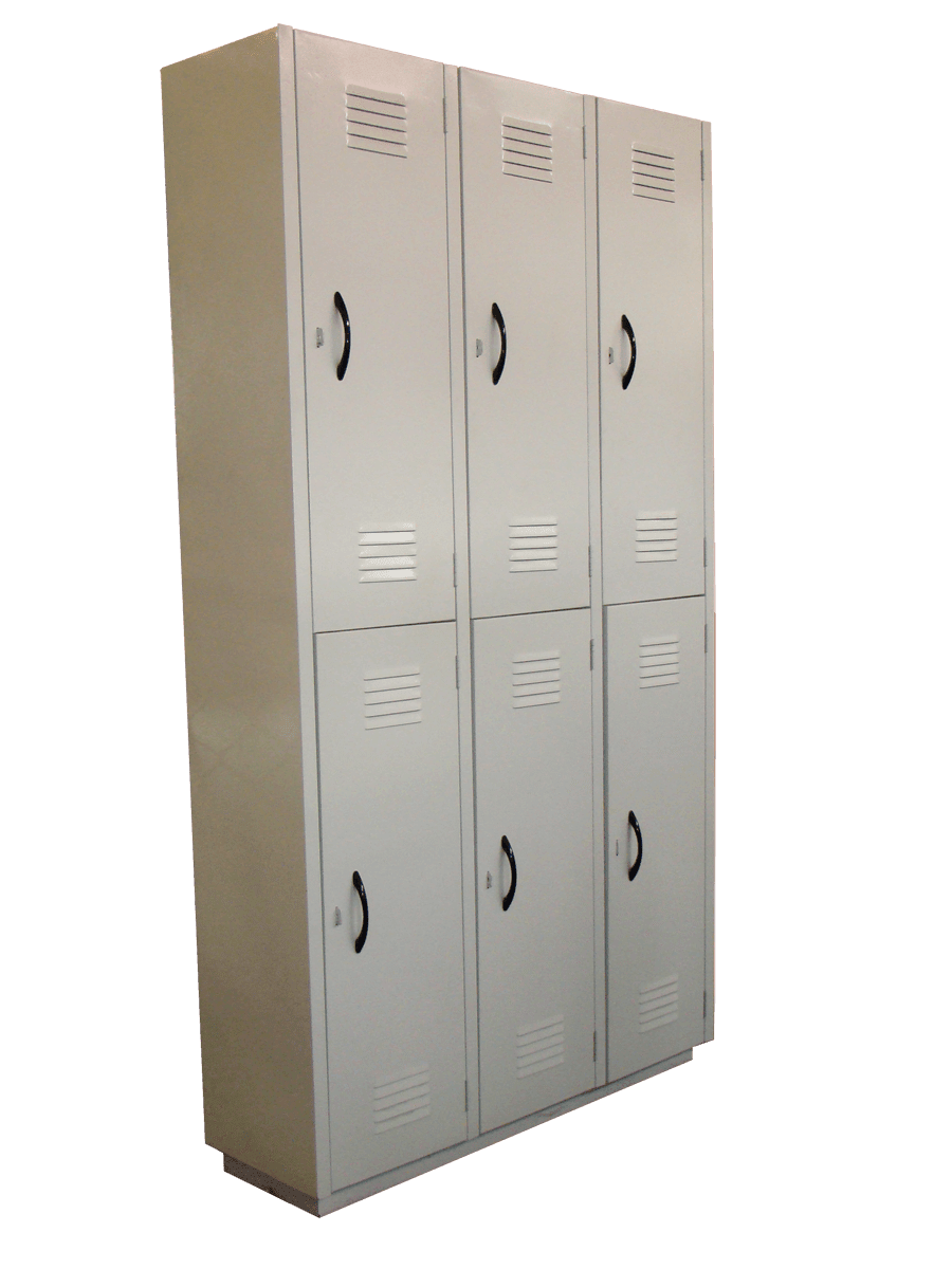 Locker de 3 compartimientos 1 cuerpo