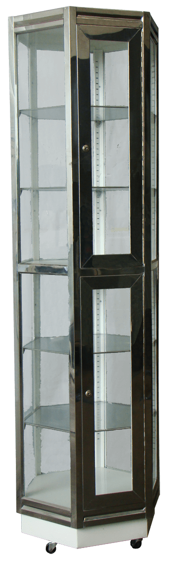 Vitrina hexagonal