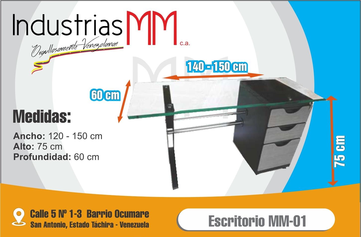 Escritorio MM-01 Imperial