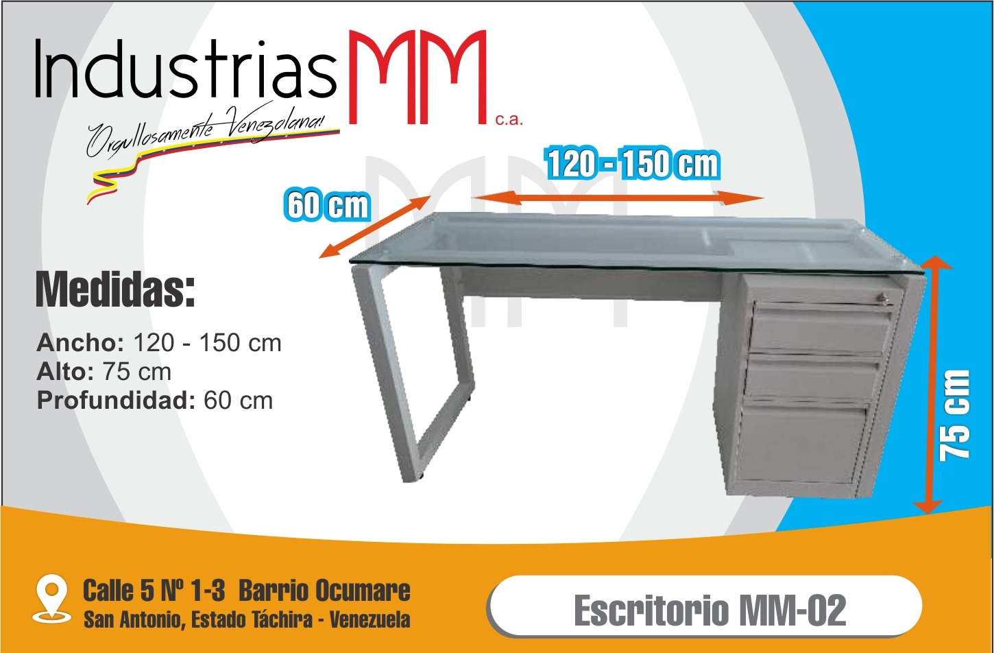 Escritorio MM-02 Imperial