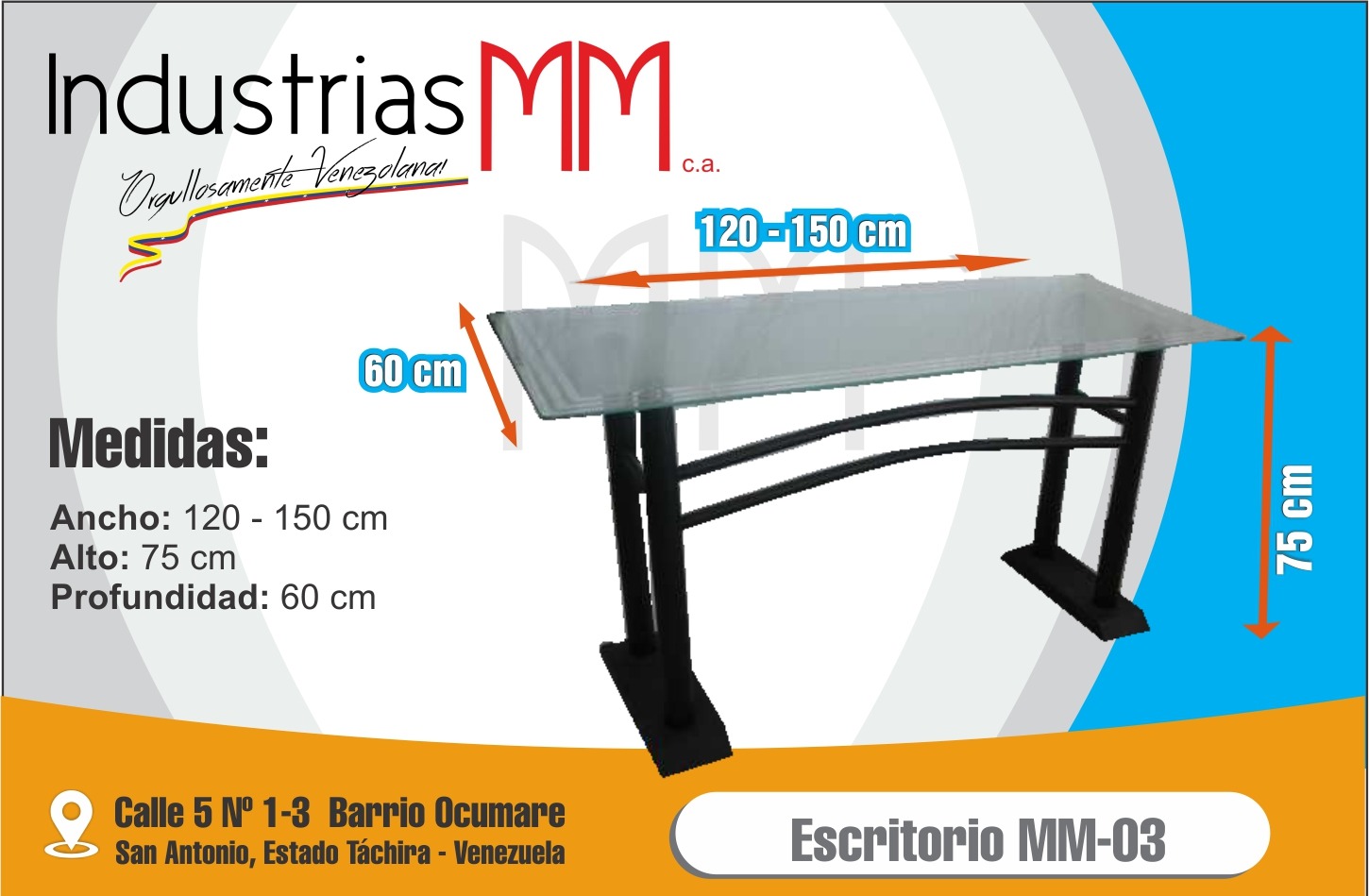 Escritorio MM-03 Imperial