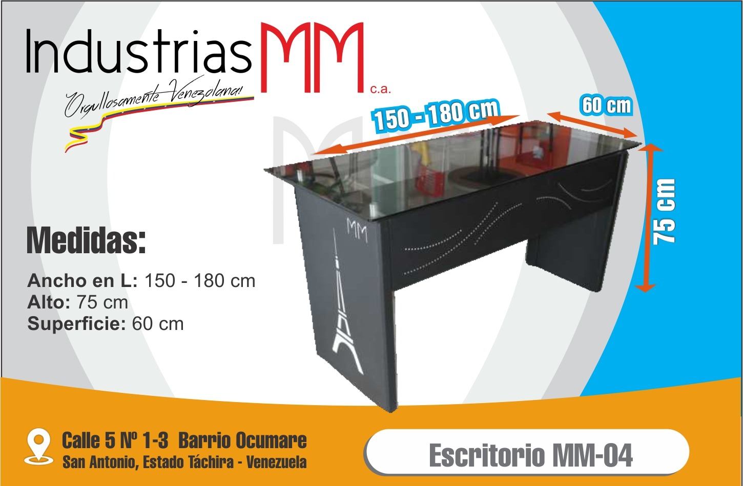 Escritorio MM-04 Imperial