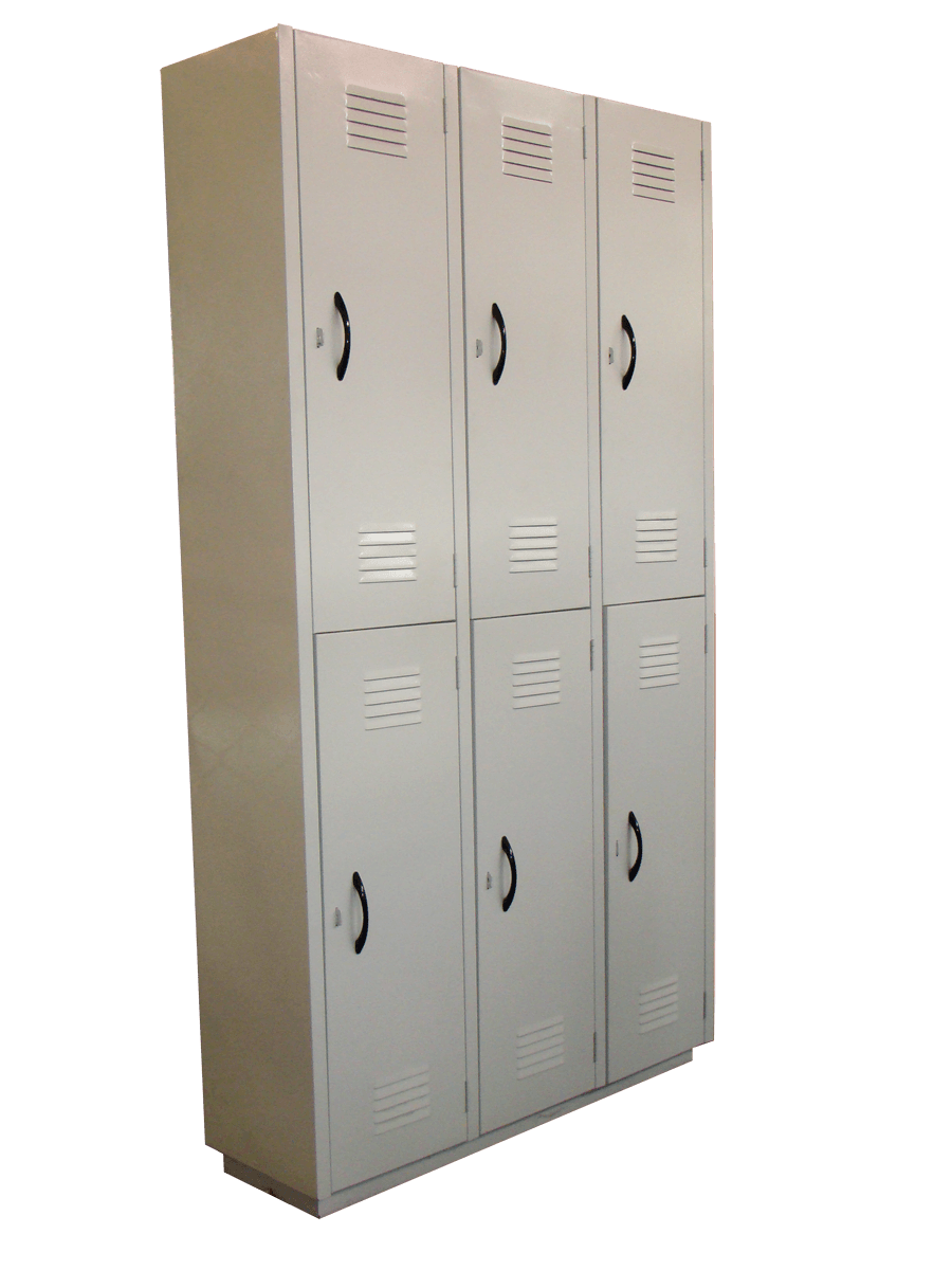 Locker de 3 compartimientos 1 cuerpo