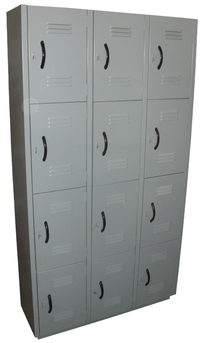 Locker de 9 compartimientos 3 cuerpos