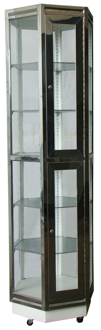 Vitrina hexagonal