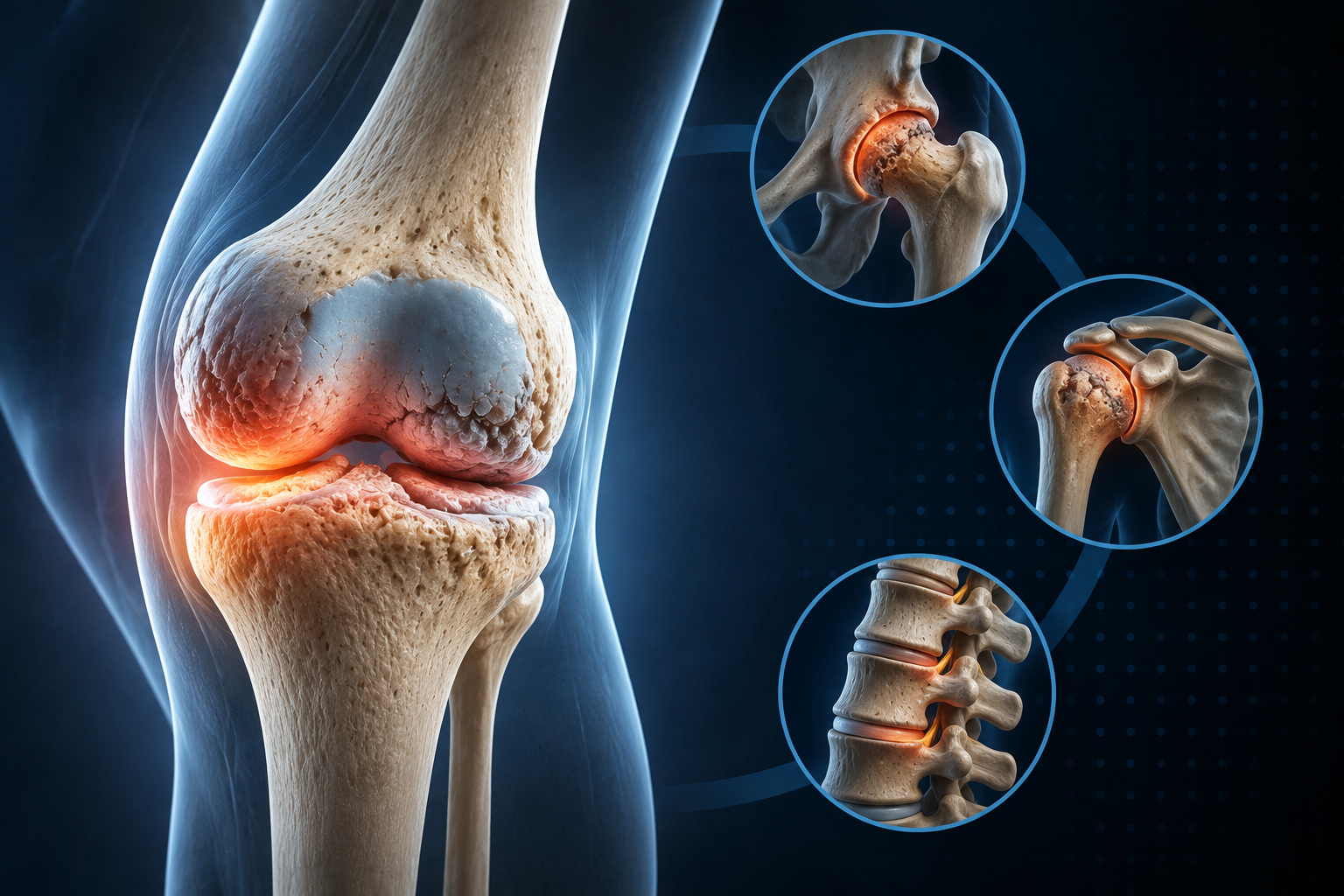 Artrosis: síntomas, causas y tratamiento para el desgaste de las articulaciones