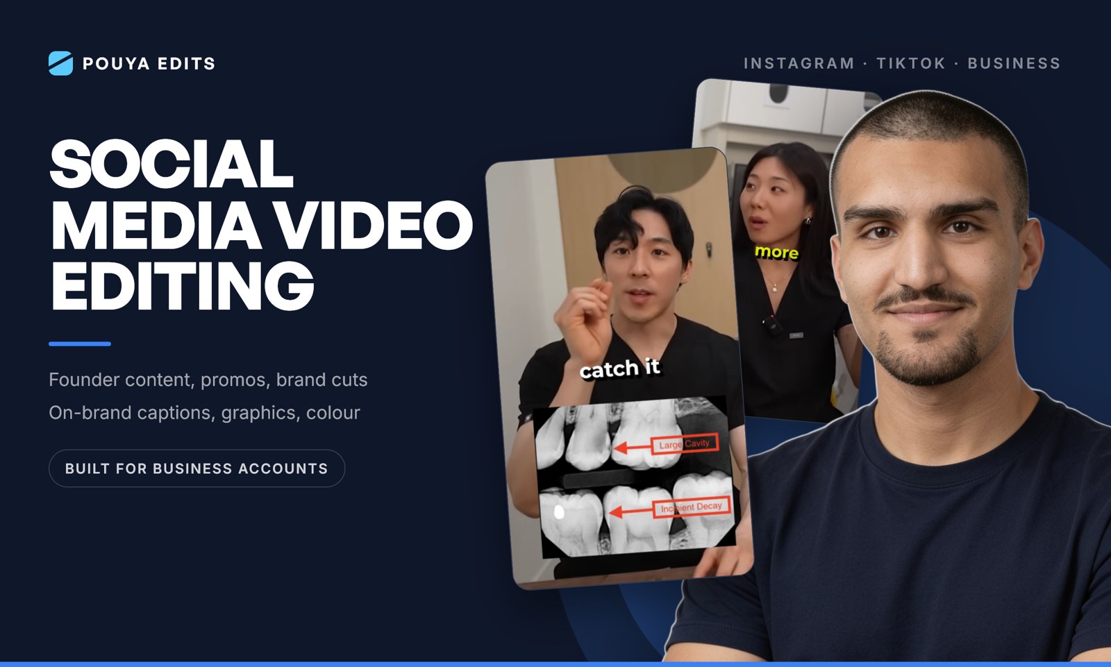 Social Media Video for Dubai Businesses - Shoot + Edit or AI Content